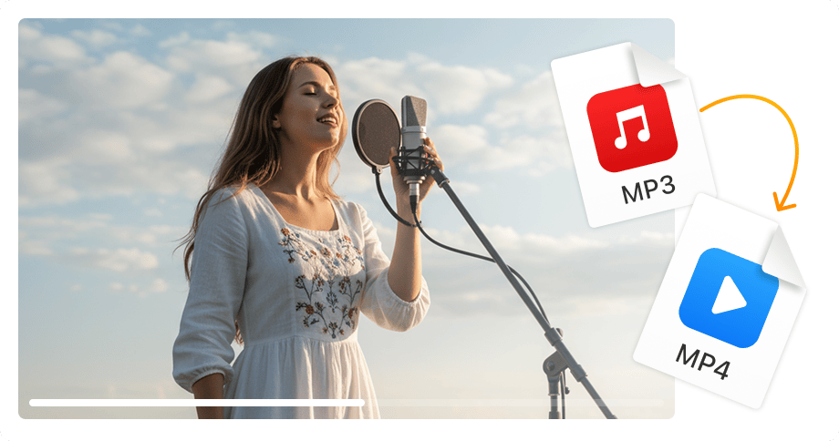 動画プラットフォームに音声をアップロード